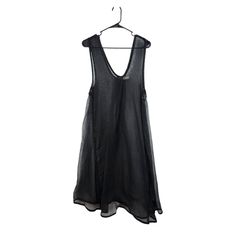 Women's 100% Silk Lightweight Mesh Mini Dress By Cynthia Ashby In Black. Lightweight Sleeveless Scoop Neckline A-Line Silhouette 100% Silk Pre-Owned In Excellent Condition. Size: Xs Color: Black Flat Lay: Pit To Pit Is Approximately 22" Length Is Approximately 44.5" Silk Mesh Mini Dress For Women Black Nylon Mini Length Dress, Black Cotton Edgy Mini Dress, Black Summer Mini Dress By Urban Outfitters, Urban Outfitters Elegant Black Mini Dress, Urban Outfitters Black V-neck Dress, Mini Dresses For Women, Black Flats, Scoop Neckline, Dresses Xs