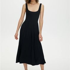 New With Tags. Sold Out Style. Aritzia Wilfred Black Assonance Midi Dress. Ships Same Or Next Day. Smoke Free And Pet Free Home. Always Open To Reasonable Offers. Flattering Black A-line Dress, Black Dress With Flattering Silhouette, Elegant Black Fit And Flare Maxi Dress, Black Fit And Flare Maxi Dress, Black Flowy Sleeveless Midi Dress, Flattering Black Sleeveless Midi Dress, Chic Black Maxi Dress With Flattering Silhouette, Spring Black Maxi Dress With Flattering Silhouette, Casual Black Midi Dress With Flattering Silhouette