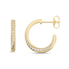 Diamond-Lace Arc Hoops_Product Angle_PCP Main Image Small Hoop Earrings With Pave Setting For Formal Occasions, Luxury Everyday Hoop Earrings With Single Cut Diamonds, Everyday Luxury Single Cut Diamond Hoop Earrings, 14k Gold Hoop Diamond Earrings With Pavé Setting, 14k Gold Hoop Diamond Earrings With Pave Setting, Timeless Small Hoop Diamond Earrings With Single Cut, 14k Gold Pave Setting Hoop Earrings, 14k Gold Hoop Earrings With Pave Setting, Formal Diamond Hoop Earrings With Pave Setting