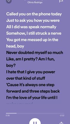 a purple background with the words, i love you and two different types of text