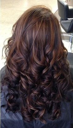 Subtle Hair Color, 2016 Hair, Curly Brown Hair, Brown Hair Shades, Hair Color Ideas For Brunettes, Wave Hair, Hair Weave, Color Hair