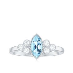 Product Details Make your commitment to love with this Solitaire Engagement Ring that signifies an everlasting bond. This Trio Engagement Ring is embellished beautifully with Marquise cut Aquamarine as a solitaire in a designer setting with Round Diamond as a trio. This Aquamarine Engagement Ring is mounted in gold metal. Product Information SKU SHP-RINGS082211730 Width 8.7 mm Height 1.5 mm Weight 2.32 gm (Approximate) AQUAMARINE INFORMATION No.of Stones 1 Pieces Total Weight 0.74 Carat (Approxi Trio Engagement Ring, Aquamarine Engagement Ring, 18k Yellow Gold Ring, Signature Jewelry, Aquamarine Rings, Timeless Jewelry, Marquise Cut, Solitaire Engagement, Conflict Free Diamonds