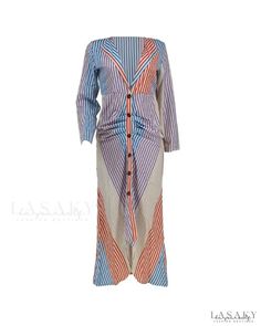 Lasaky - Gathered shirt dress with rolled up sleeves and striped print Midi Bodycon Dress Casual, Ruched Shirt Dress, Long Sleeve Bodycon Midi Dress, Ruched Shirt, Rolled Up Sleeves, Simple Bridesmaid Dresses, Work Dresses, Bodycon Maxi Dresses, Lace Bodycon Dress