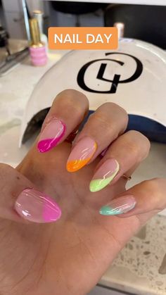 Nude Baddie Nails, Nails Neutral, Spring Break Nails, Nails Classy, Broken Nails, Easy Nails, Simple Acrylic Nails, Vacation Nails