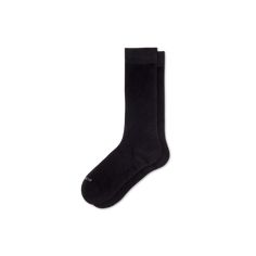 Our lightweight calf socks ditch the extra cushioning so they comfortably fit underneath even your snuggest booties, sneakers, and jeans. | Women's Lightweight Calf Socks - Black - Cotton - Bombas Casual No-show Winter Socks, Casual Black Mid-calf Socks, Casual Lightweight Comfortable Socks, Fitted Comfortable Black Socks, Black Casual Outdoor Socks, Comfortable Fitted Black Socks, Casual Black Socks For Outdoor, Casual Black Socks For Fall, Casual Breathable Solid Color Socks