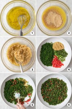 step by step instructions on how to make an appetizing dish with fresh herbs