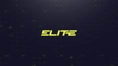 the title for an upcoming video game, lite is shown in yellow and black