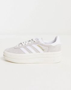 Gazelle Bold, White Platform Sneakers, Adidas Originals Gazelle, Adidas Branding, Platform Trainers, Shoe Wishlist, Sneaker Lovers, Adidas Originals Women, Shoe Inspo