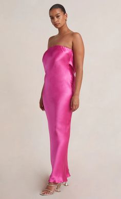 Satin Tube Maxi Dress Dress Street Style, Tube Maxi Dress, Stylish Maxi Dress, Banquet Dress, Tube Maxi Dresses, Cocktail Party Wedding, Banquet Dresses, Wedding Banquet, Gothic Dress