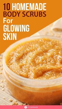 Bath And Body Recipes Diy, Diy Clean Body Scrub, Skin Care Body Scrub, How To Make Body Scrub For Glowing Skin, Homemade Face And Body Scrub, Diy Skin Brightener Scrub, Body Scrub At Home Ideas, Diy Skin And Body Care, Baking Soda Scrub Diy