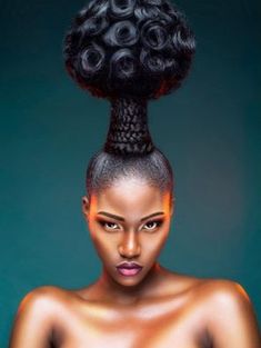 Dinner Hairstyles, 4c Hair Styles, Fantasy Hairstyles, Natural Crown, Hair History, Braid Videos, African Hair Braiding, Hair Today Gone Tomorrow