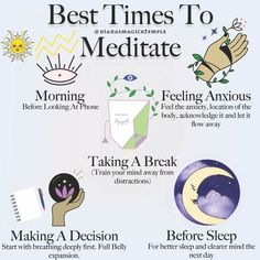 Do you meditate regularly? - From the years that I have meditated and explain others how to meditate I realized that many people always say “I can’t meditate because I have too much in my mind and can’t focus” Well.. that is meditating, noticing the thoughts and going back to the breath is the practice you will do to take control of your mind over time. . . . #manifestation #manifest #manifesting #manifestyourdreams #manifestingabundance #meditation #meditationpractice #meditate Basic Meditation, Meditation Methods, How To Meditate, How To Focus Better, Yoga Mantras, Energy Healing Spirituality, Meditation Apps