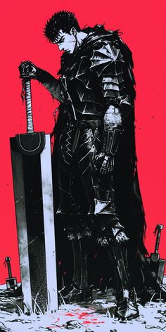 Guts Anime Wallpaper, Guts Phone Wallpaper, Berserk Guts Wallpapers, Guts Wallpaper Berserk, Manga Phone Wallpaper, Berserk Wallpapers Iphone, Gatsu Berserk, Guts Berserk Art, Gothic Anime Wallpaper