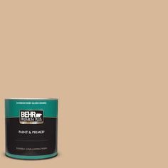 the behr paint is light brown and beige