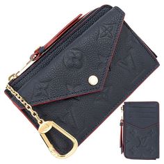 Louis Vuitton Monogram Implant Coin Case With Key Ring Card Case Wallet Mini Wallet Coin Purse Size About: 12.5 Cm Wide X 7.5 Cm High X 1 Cm Deep Keychain Length: About 10.5cm Luxury Everyday Coin Purse With Card Slots, Black Pouch Coin Purse With Interior Card Slots, Luxury Black Coin Purse With Interior Key Chain Holder, Louis Vuitton Card Holder Keychain, Luxury Black Wallets With Coin Pocket, Louis Vuitton Compact Wallet, Card Case Wallet, Mini Wallet, Card Case