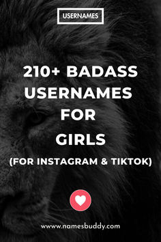 Badass Usernames for Girls