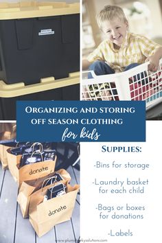 organizing off season clothing for the kids. I so need to do this and this article is just the motivation I need to get started organizing the kids clothes. Closet Planning, Bedroom Organization, Closet Drawers, Homeschool Life, Family Organizer, Organization Kids, How To Organize, Organization Tips, Time Management Tips