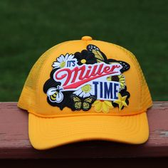 Brand New Trucker Hat! Perfect Accessory For Summer. This Trucker Hat Is Adjustable And Has A Snapback Closure With A Mesh Back. Moving Sale! I Need These Hats Gone. Bundle Discounts & Discounted Pricing Today Only! Spring Trucker Hat With Letter Print And Flat Brim, Spring Baseball Cap With Letter Print And Short Brim, Yellow Snapback Hat For Spring, Yellow Snapback Baseball Cap For Spring, Trendy Yellow Trucker Hat For Spring, Snapback Hat With Short Brim For Spring, Yellow Trucker Hat Baseball Cap For Spring, Yellow Flat Brim Baseball Cap For Summer, Yellow Flat Brim Baseball Cap For Spring