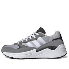 (WMNS) adidas Retropy Adisuper 'Grey White' HQ1838 Adidas Gray Running Shoes For Jogging, Gray Adidas Lace-up Sneakers, Gray Adidas Lace-up Sneakers With Logo, Gray Athleisure Sneakers For Jogging, Gray Lace-up Adidas Sneakers, Sporty Gray Running Shoes With Boost Midsole, Gray Sporty Sneakers For Light Sports, Adidas Logo Gray Running Shoes For Streetwear, Adidas Gray Running Shoes For Streetwear