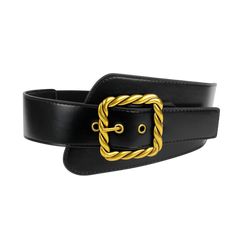 La ceinture Extra Large XXL élastique à boucle dorée effet tresse, modèle Auvray, est l'accessoire parfait pour les amateurs de mode contemporaine. Sa boucle artistique et sa structure en cuir lisse reflètent un engagement envers l'excellence et le détail. Montrez votre goût impeccable avec cet accessoire emblématique qui s'accordera à toutes vos tenues. Classic Leather, Extra Large