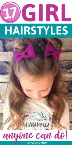 Girl Toddler Hairstyles, School Picture Hairstyles, Toddler Girl Hairstyles, Long Hair Braids, Girls Hairdos, Picture Day Hair, Medium To Long Hair