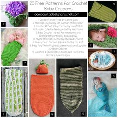 baby crochet patterns for newborns and babies