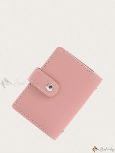 Bird in Bag - Stylish Womens Anti-Theft ID Credit Card Holder - Slim PU Pocket Case Wallet for 26 Cards, Lightweight and Portable - Ideal for White-Collar Workers, Holidays, Anniversaries, and Birthdays - Perfect Gift for Fashionable Women Pink Rfid Blocking Card Holder For Everyday Use, Pink Wallets With Interior Card Slots For Personal Use, Pink Rfid Blocking Everyday Card Holder, Pink Wallets With Interior Card Slots, Pink Bifold Card Holder For Daily Use, Pink Card Holder With Card Slots As Gift, Pink Card Holder With Interior Slots As Gift, Pink Card Holder With Interior Slots For Daily Use, Pink Bifold Card Holder