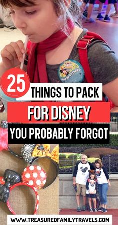 25 Things to Pack for Disney You Probably Forgot Essentials For Disney World, Disney Must Pack List, Disney Trip Must Haves Packing Lists, Disney Packing List For Adults, Disney Park Packing List, Disney World Packing List 2023, Disney World Essentials Packing Lists, Ultimate Disney Packing List, Disney World Park Bag Packing Lists