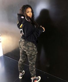 Tomboy Outfits, Camo Pants, Cute Swag Outfits, Tomboy Fashion, Baddie Outfits Casual