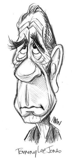 a caricature drawing of a cartoon character from the television show'jimmy lee jones '