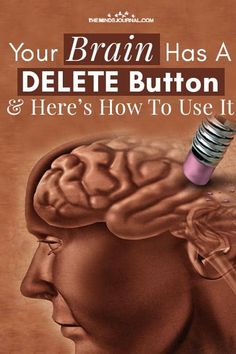 Your Brain Has A DELETE Button And Here’s How To Use It Delete Button Quotes, Brain Delete Button, How To Mind My Own Business, How To Rewire Your Brain, Brain Spotting Therapy, Brain Art Neuroscience, Brain Rewiring, Beauty With Brain, Delete Button