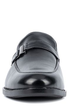 Add sophistication to your work-ready ensemble with a faux-leather loafer topped with a single buckle. Synthetic upper, lining and sole Imported X Ray, Leather Loafers, Loafers Men, Nordstrom Rack, Loafers, Faux Leather, Buckle, Nordstrom, Leather