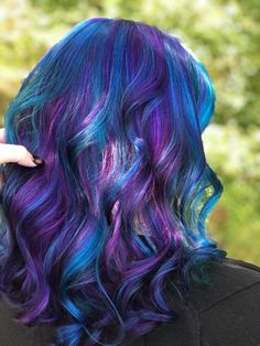 Fancy Hair, Dye Ideas, Hair Raising, Blue Winter, Winter Hair Color