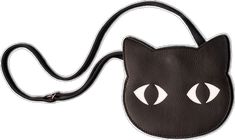 Trendy Cat Design Shoulder Bag Gift, Cute Handmade Party Bags, Playful Cat Design Bag As Gift, Playful Cat Design Bag For Gift, Playful Cat Design Bags As Gifts, Playful Bags With Cat Design For Gifts, Trendy Cat Design Bags For Gifts, Cute Handmade Black Bag, Playful Crossbody Shoulder Bag Gift