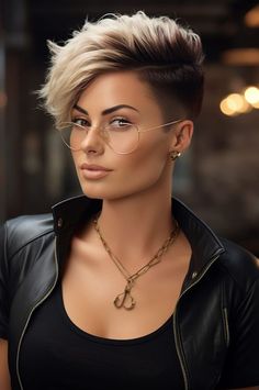 Versatile Haircut, Haircut Tip, Elegant Hairstyle, Short Pixie Cuts, Long Pixie Hairstyles, Short Hair Undercut, Super Short Hair, Edgy Short Hair