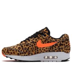 Nike Air Max 1 DLX Atmos Animal 3.0 - Leopard AQ0928-901 Air Max 90 Premium, Japanese Store, Marathon Running Shoes, Nike Air Max 1, Air Max Plus, Marathon Running, Air Max 1, Running Shoes Sneakers, Stylish Sneakers