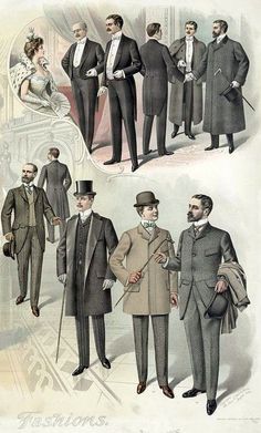 Костюмы сериала «Больница Никербокер». Мужской стиль 1900-х « How to Make a Man Theatre Fashion, Men In Suits, Victorian Men, 1900 Fashion, 1890s Fashion, 1900s Fashion