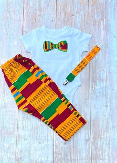 Yellow Family Matching Cotton Sets, Yellow Cotton Family Matching Sets, Family Matching Cotton Sets In Yellow, Green Cotton Matching Sets, Yellow Ankara, Clothes Green, African Babies, Baby Boy Clothing Sets, Cotton Bodysuit