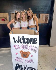 #gammaphibeta #sorority #longbeach Big Little Room Decorations Sorority, Lil So Sweet Soroity Reveal, Themes Sorority, Signed Sealed Delivered Big Little, Big Little Memes Sorority Funny, Big Little Sorority