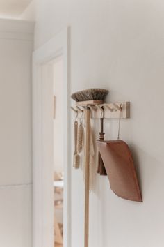 High-traffic areas like hallways and entryways can often benefit from a lift. Our birch peg rails are a tried and true way to help keep clutter up and out of the way amidst the tidal wave of activity that arrives each Monday morning. ⁠