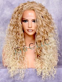 This is a gorgeous high quality extra long curly fashion wig. You can also finger style or use a wig pick or brush to sty le it. Hair spray can also be used. Depending on your face shape, size of your forehead, length of your neck, your jaw lines and etc. each styles will appear differently on person to person.