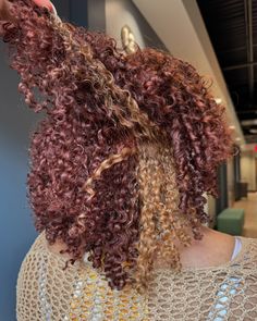 Happy Texture Tuesday❤️✨ Y’all know I love a good texture shot🙂‍↕️ 𓆤 I can feel the fall vybz🍁🍂 𓆤 Service: All over color + Add On Deluxe Curly Cut 𓆤 ________________________________________________ #coloredhair #coloredcurls #copperhair #autumn #fallhair #curlycuts #curlsspecialist #broward #ftlauderdale #giftedbyagcare #palmbeach #fyp Brown And Red Curly Hair, Fall Hair Colors Curly Hair, Curly Fall Hair, Fall Curly Hair Color, Hair Color Curly, Blk Women, Peekaboo Hair Colors, Curly Cut, All Over Color