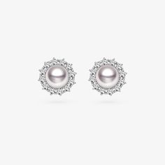 Material: Akoya Pearl, 18K white gold and diamond Akoya pearl saltwater cultured pearl 2 pearls 6.5-7.0mm 24 diamonds, around 0.568 carats in total Each Earring Size: 11.2 mm * 11.2 mm Handpicked of every pearl, only the top 1% of pearls are selected Handcrafted Lifetime warranty Timeless Diamond Pearl Earrings, Timeless Brilliant Cut Round Pearl Earrings, Timeless Round Pearl Earrings With Brilliant Cut, Timeless Brilliant Cut White Gold Pearl Earrings, Timeless Round Brilliant Cut Pearl Earrings, Timeless White Gold Pearl Earrings With Brilliant Cut, Formal Round Akoya Pearl Diamond Earrings, Timeless White Gold Pearl Earrings With Diamond Accents, Timeless Akoya Pearl Earrings With Diamond Accents