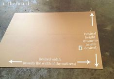 the diagram shows how to make a diy wood sign