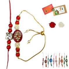 Celebrate Rakshabandhan with a designer lumba rakhi, a luxurious gift hamper from sister to brother, bhai, and bhabhi. A tasteful thread bracelet, perfect for the occasion, to commemorate the joyous bond of Rakshabandhan. Each Package Contains a Combo Gift Pack: 1x Rakhi for Brother(Male), 1x Rakhi for Sister In-law (Female), 1 Greeting Card, 1x Roli Chawal Tikka ( Tilak), 1x Gift Packaging. MATERIAL - Pearls and Stones SIZE - This rakhi is around 10-12 inches long. Free Size will fit all hands Couple Rakhi, Rakhi Festival, Rakhi For Brother, Thread Bracelet, Fire Water, Small Kids, Hand Wrist, Thread Bracelets, Gift Pack