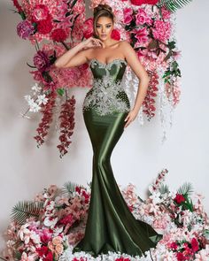 Taxes + Shipping included! Fitted Dark Green Evening Dress, Fitted Dark Green Evening Dress For Banquet, Dark Green Fitted Evening Dress, Fitted Light Green Prom Dress, Fitted Green Maxi Dress For Banquet, Spring Green Banquet Dresses, Green Floor-length Maxi Dress For Banquet, Green Evening Dress For Spring, Green Spring Party Gown