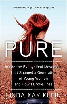 the book cover for pure by linda kayy kein, with an image of a woman