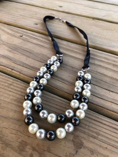 "30\" long black velvet ribbon style necklace with black, white and gray beads" Adjustable Black Necklace With Black Ribbon, Black Velvet Ribbon, Ribbon Style, Grey Beads, Velvet Ribbon, Style Necklace, Long Black, Black Velvet, Chains Necklace