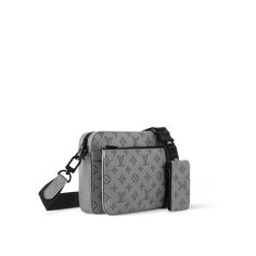 LOUIS VUITTON® - Trio Messenger - Anthracite Grey Louis Vuitton Mens Bags, Louis Vuitton Mens Bag Louis Vuitton Official, Louis Vuitton Man Bag, Men Designer Bag, Louis Vuitton Bag Men, Boy Handbag, Louis Vuitton Trio Messenger, Mens Designer Bag, Louis Vuitton Taschen