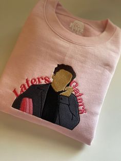 choose either pink, sand, or black and either crewneck or hoodie Princess Diana Revenge Dress, Hoodie Size Chart, Gifts For My Wife, Pink Sand, Embroidered Sweatshirt, Golden Girls, Embroidered Sweatshirts, Pink Hoodie, Sew-in Labels